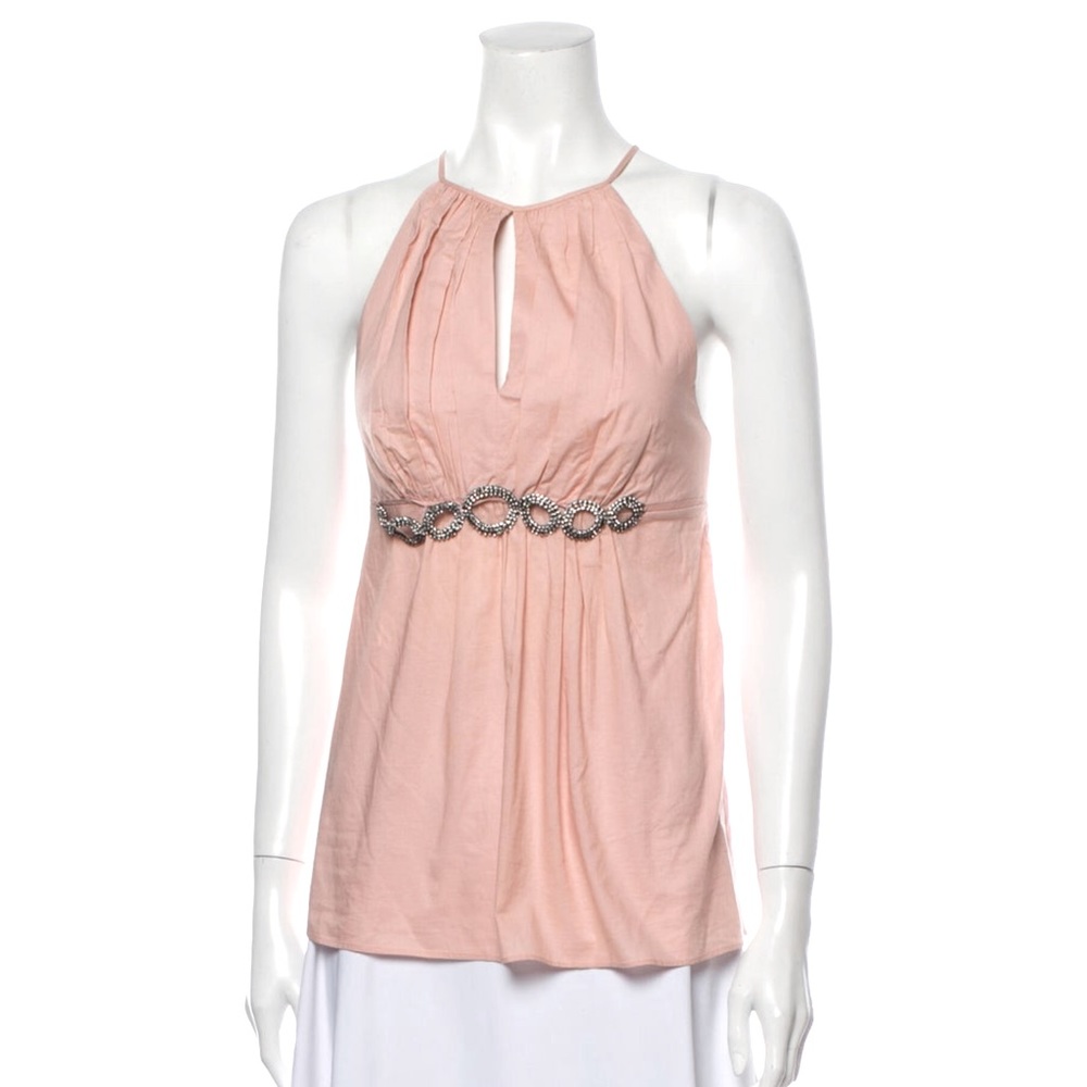 SOPHIE SITBON - Halter Neck Sleeveless Blouse in Good Condition (SH-002)